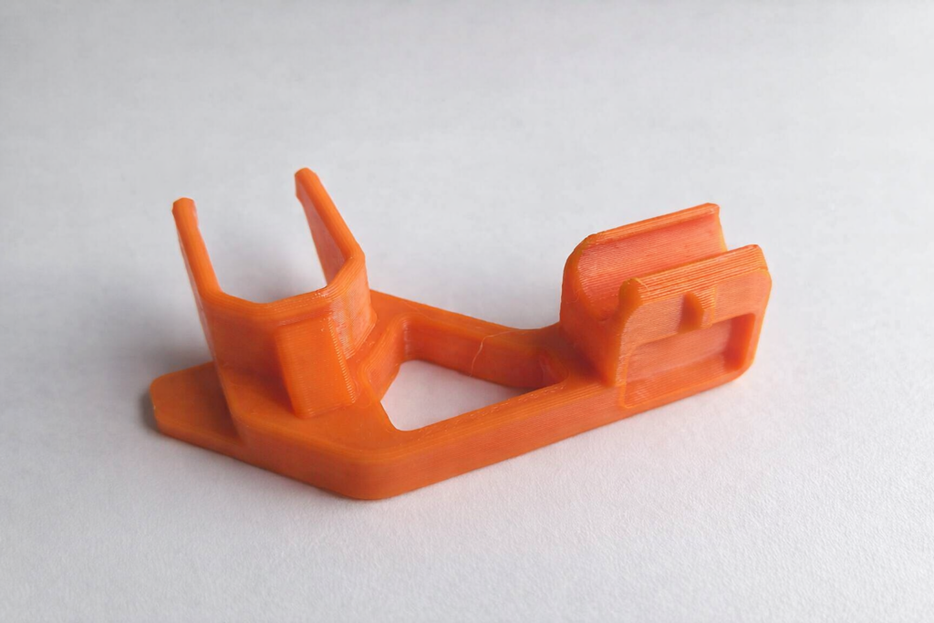 Pièce technique imprimée en PETG servant d’outil d’aide au remplacement du bloc hotend sur imprimante 3D Prusa